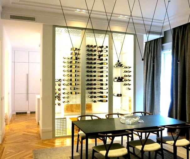 Compact Wine Cellar in Miami Small Changes Big Picture